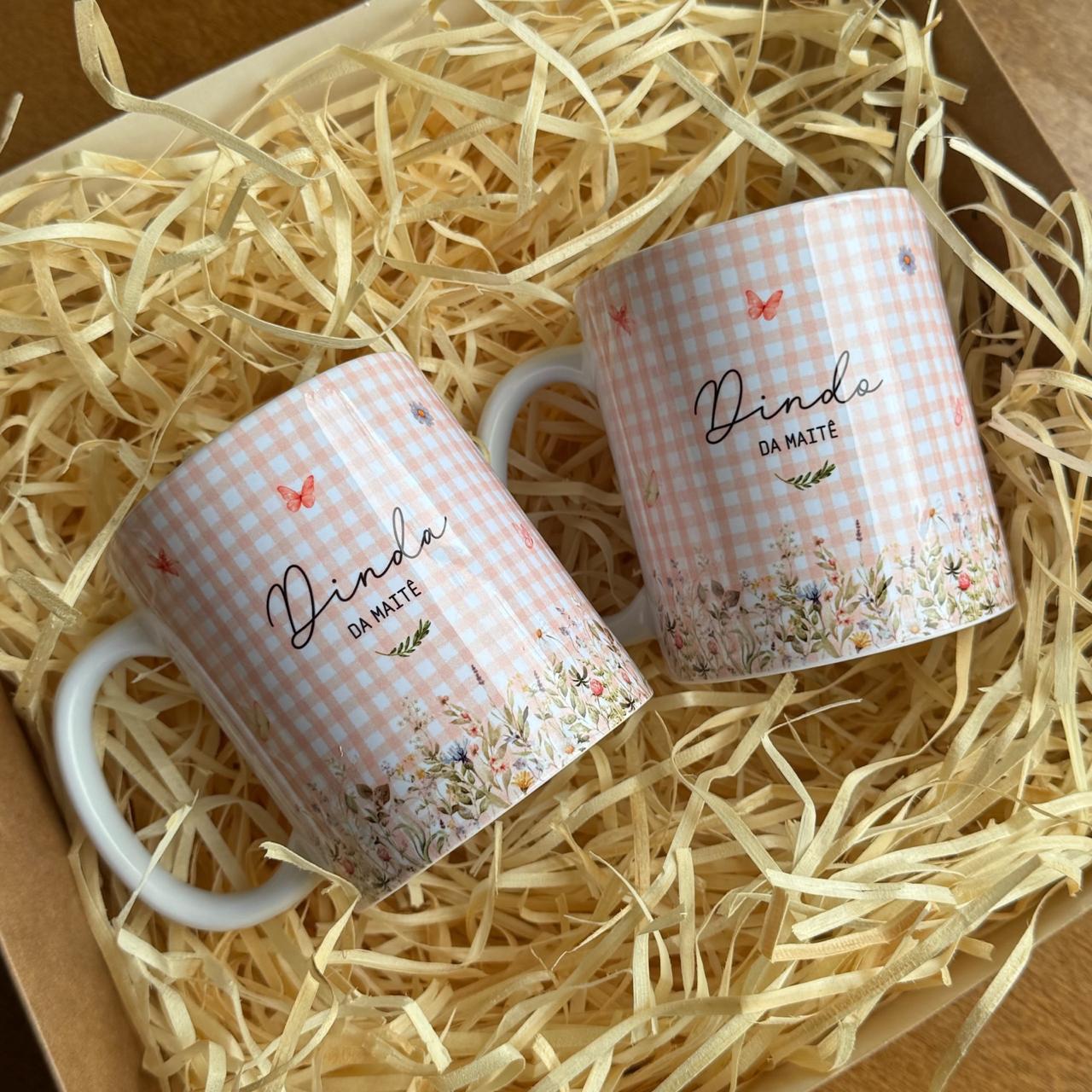 Kit Caneca Cerâmica